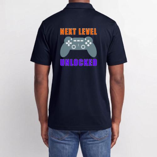 Next Level Unlocked Gamer Design - Adidas Performance Polo