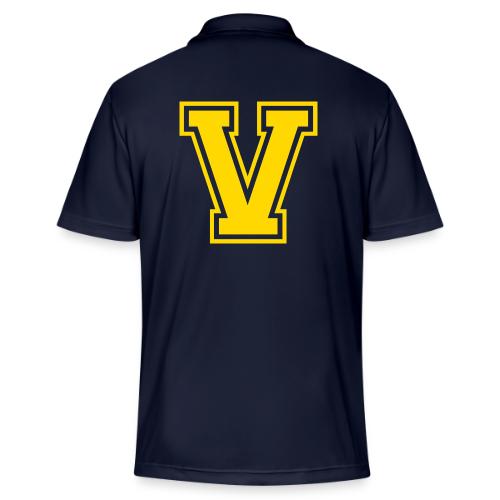 Letter V – Capital Athletic Alphabet Monogram - Adidas Performance Polo