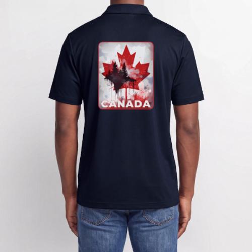 Canada's Maple Leaf Pride - Adidas Performance Polo