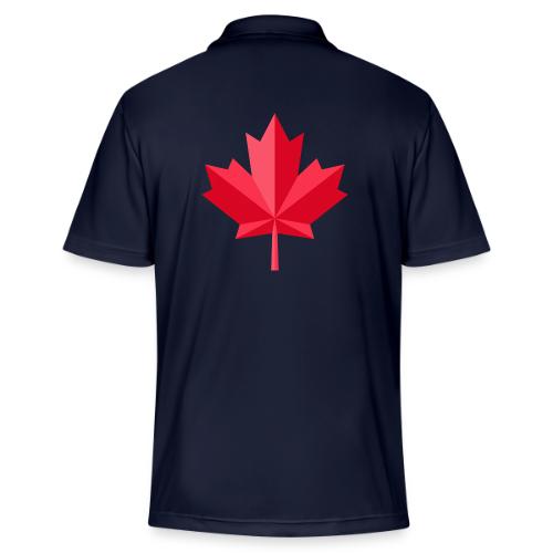 Canadian red maple leaf - Adidas Performance Polo