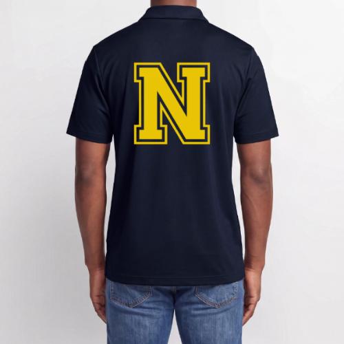 Letter N – Capital Athletic Alphabet Monogram - Adidas Performance Polo