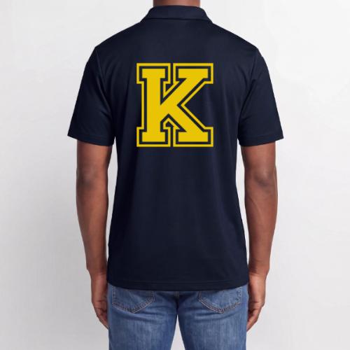 Letter k – Capital Athletic Alphabet Monogram - Adidas Performance Polo
