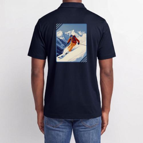 Mountain Skiing Vibes - Adidas Performance Polo
