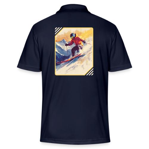 Skiing Through Snow Dreams - Adidas Performance Polo