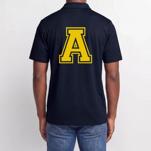 Letter A – Capital Athletic Alphabet Monogram - Adidas Performance Polo