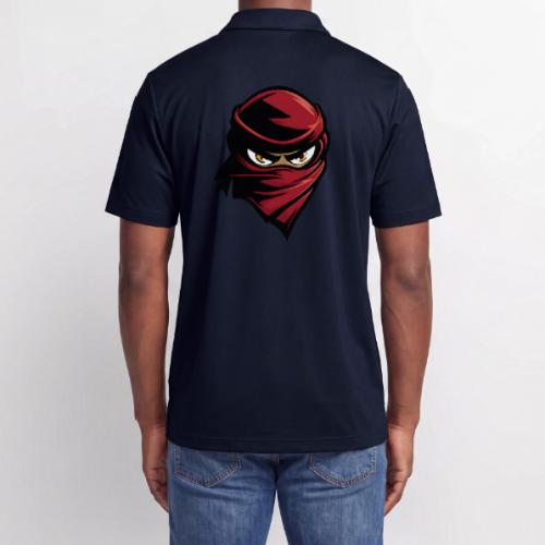 Scarlet Shadow Ninja - Adidas Performance Polo