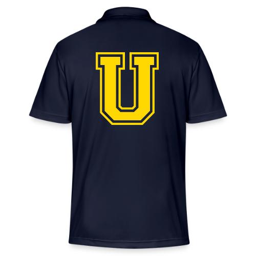 Letter U – Capital Athletic Alphabet Monogram - Adidas Performance Polo