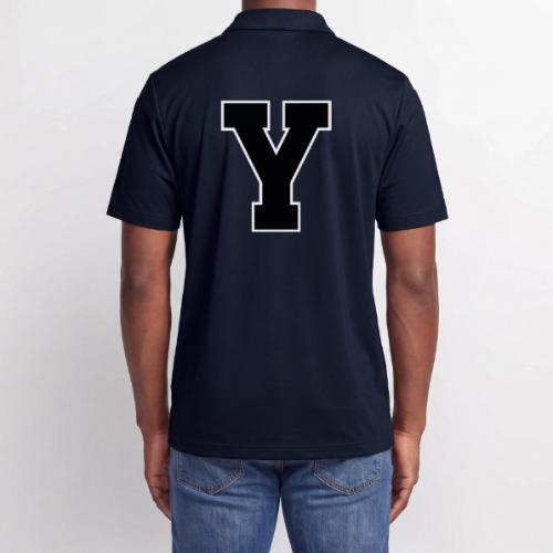 Varsity Letter Y Collegiate Alphabet Art - Adidas Performance Polo