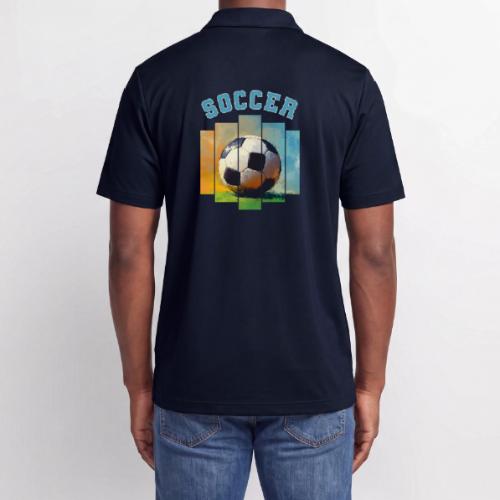 Soccer Ball Vibes - Adidas Performance Polo