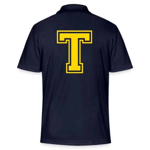 Letter T – Capital Athletic Alphabet Monogram - Adidas Performance Polo