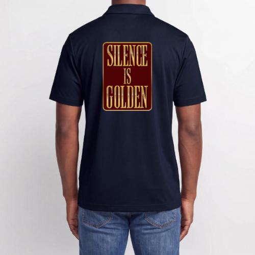 Silence Is Golden - Adidas Performance Polo