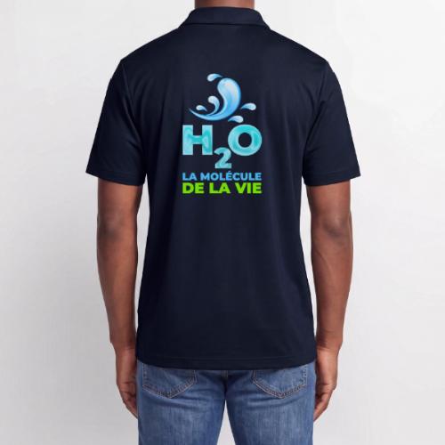 The molecule of life - Adidas Performance Polo