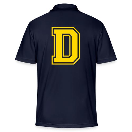 Letter D – Capital Athletic Alphabet Monogram - Adidas Performance Polo