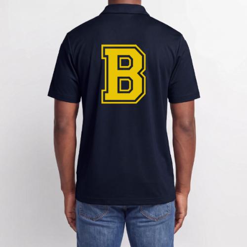 Letter B – Capital Athletic Alphabet Monogram - Adidas Performance Polo