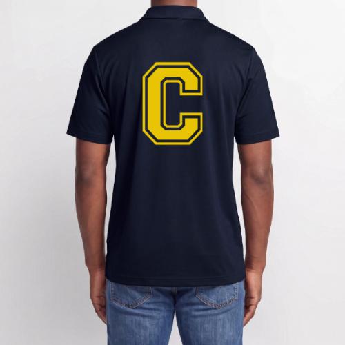 Letter C – Capital Athletic Alphabet Monogram - Adidas Performance Polo