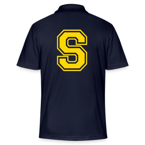 Letter S – Capital Athletic Alphabet Monogram - Adidas Performance Polo