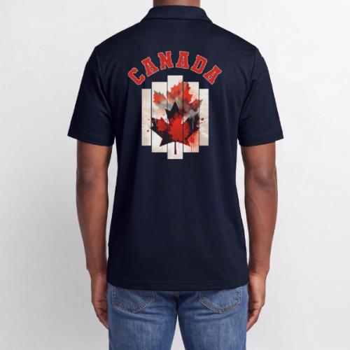 Heart of Canada Art - Adidas Performance Polo