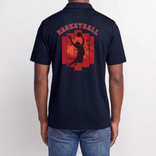 Basketball Mode On - Adidas Performance Polo