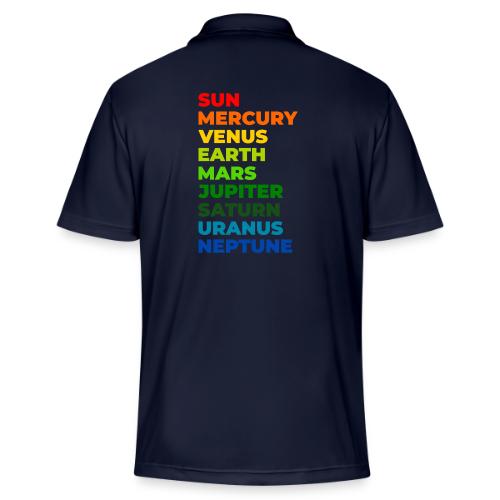Color the solar system - Adidas Performance Polo