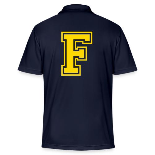 Letter F – Capital Athletic Alphabet Monogram - Adidas Performance Polo