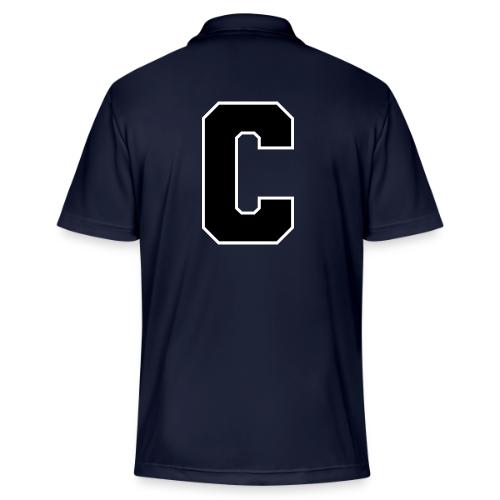 Varsity Letter C Collegiate Monogram - Adidas Performance Polo