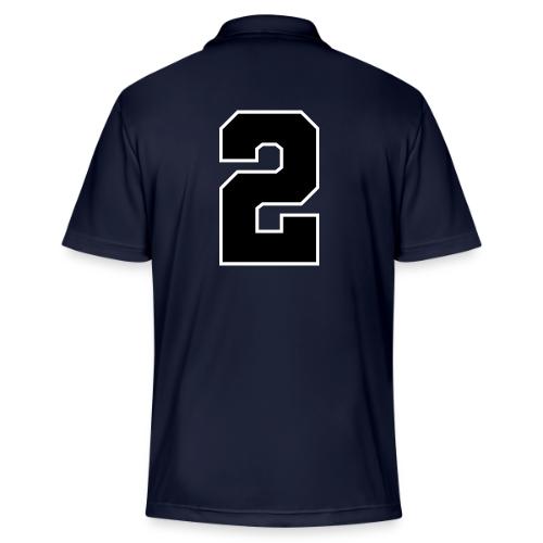 Varsity Number 2 Sports Design - Adidas Performance Polo