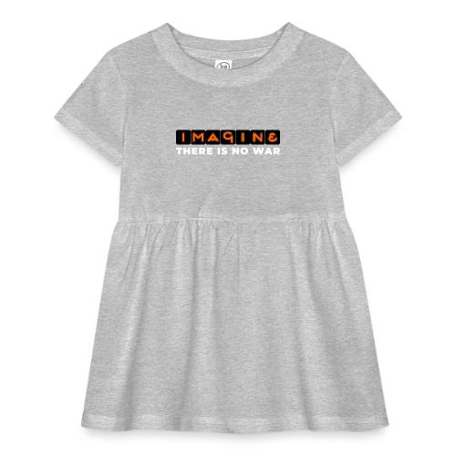 Imagine, There Is No War - Infant Baby Rib Dress
