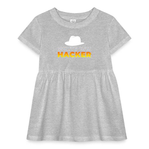 White Hat Hacker - Infant Baby Rib Dress