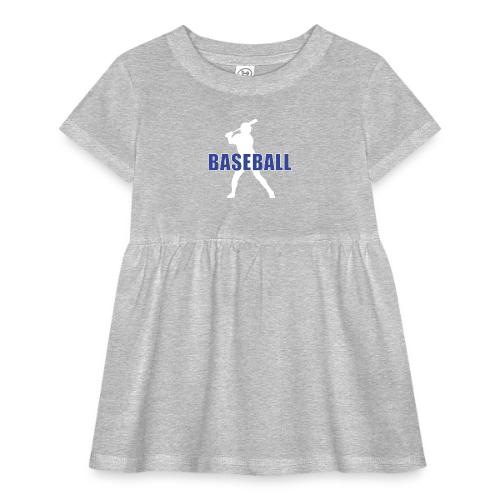 Classic Baseball Swing - Infant Baby Rib Dress