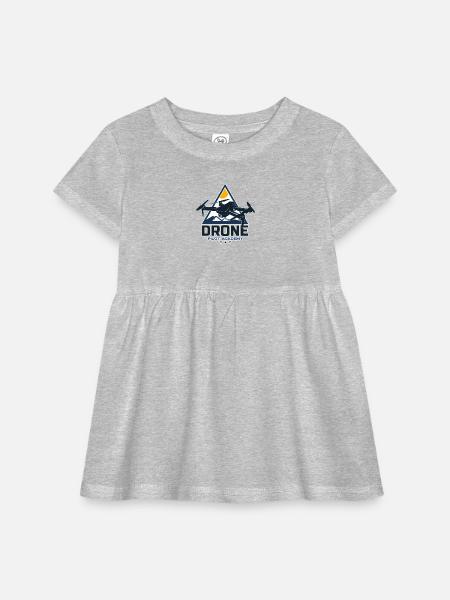 Drone Pilot Academy - Infant Baby Rib Dress -  - Front