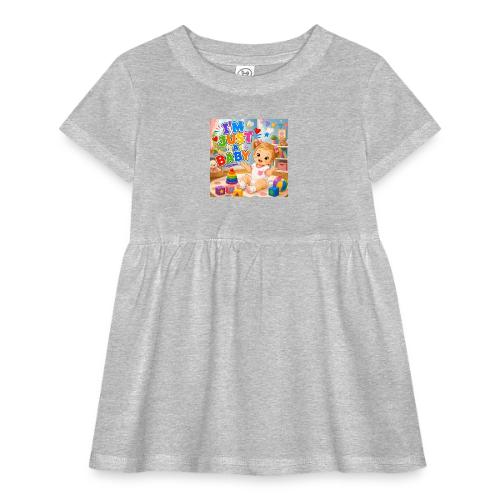 I'm Just A Baby -Girl-W - Infant Baby Rib Dress