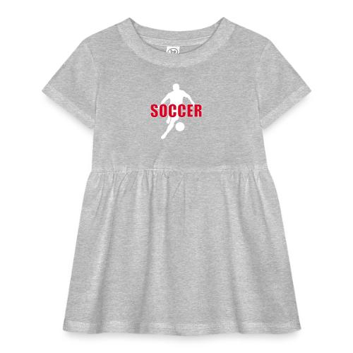 Power Kick Soccer - Infant Baby Rib Dress