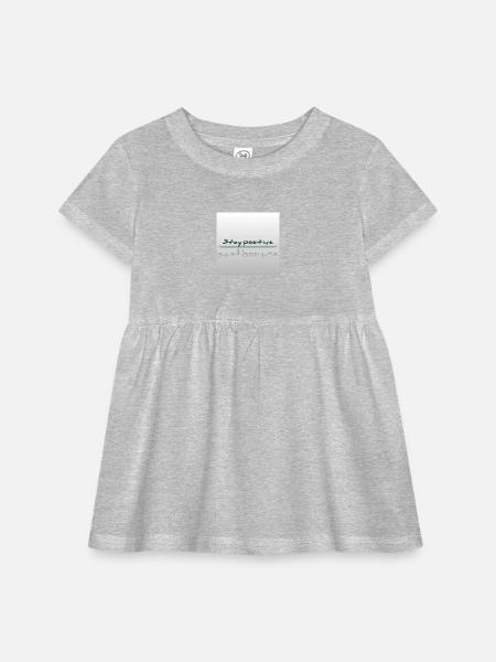 Simple design - Infant Baby Rib Dress -  - Front
