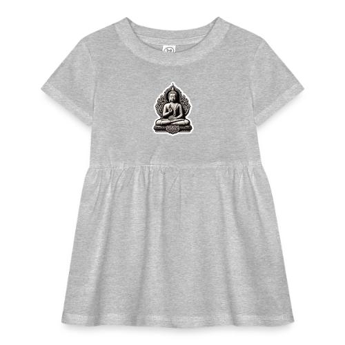 The Buddha Displaying Hand Mudra - Infant Baby Rib Dress
