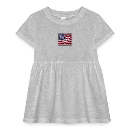 1776-2026 | 250 Years USA - Infant Baby Rib Dress