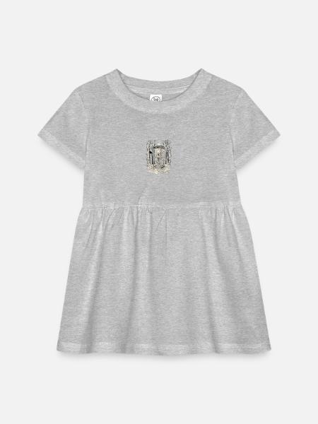 Haunted Phone Booth Spooky Forest Retro Horror - Infant Baby Rib Dress -  - Front