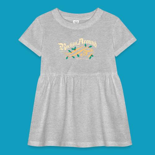 Sharon Lia Band - Rockin Around Holiday T Shirt - Infant Baby Rib Dress