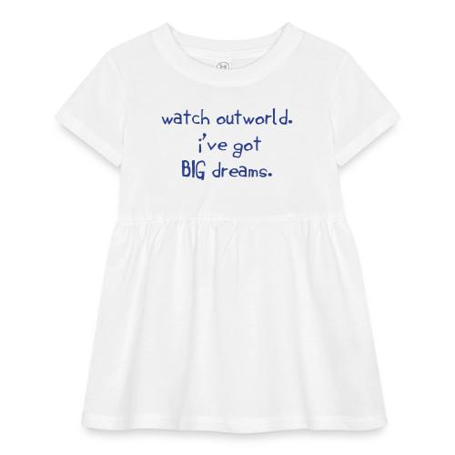 watch out world - Infant Baby Rib Dress
