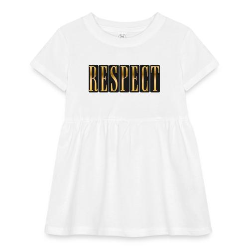 Golden Respect - Infant Baby Rib Dress