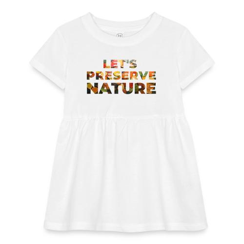 Let's Preserve Nature - Infant Baby Rib Dress