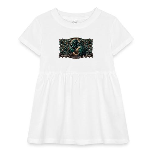 Easter Not My Will Gethsemane T Shirt, Bro Gift - Infant Baby Rib Dress