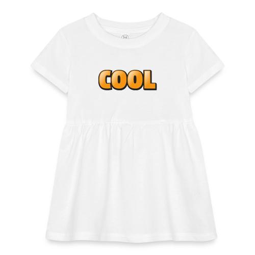 Cool 3D Word Design – Bold Chill Style - Infant Baby Rib Dress