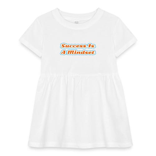Success Is a Mindset — Motivational Glow Script - Infant Baby Rib Dress