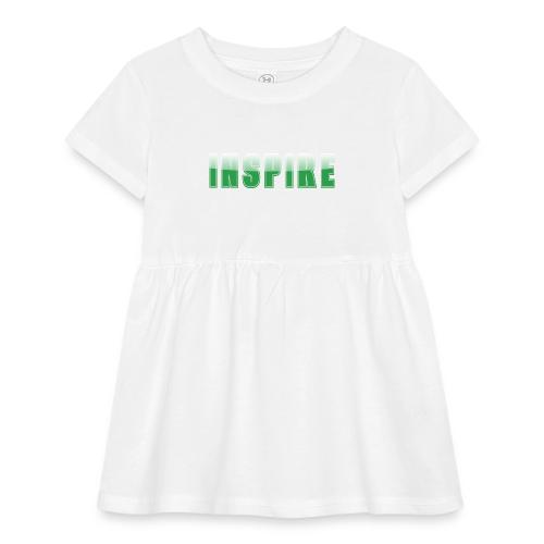 Inspire Word Art Design - Infant Baby Rib Dress