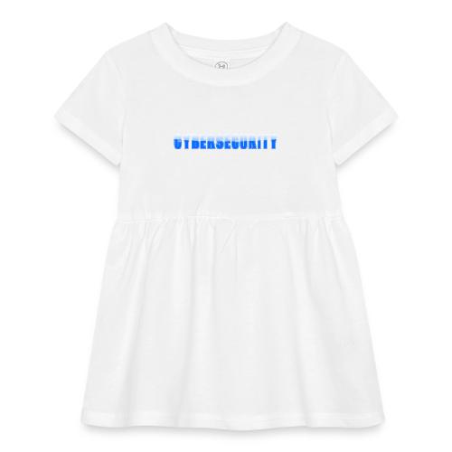 Cybersecurity Word Art Design - Infant Baby Rib Dress