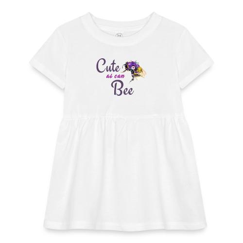 Cute as can bee - Infant Baby Rib Dress