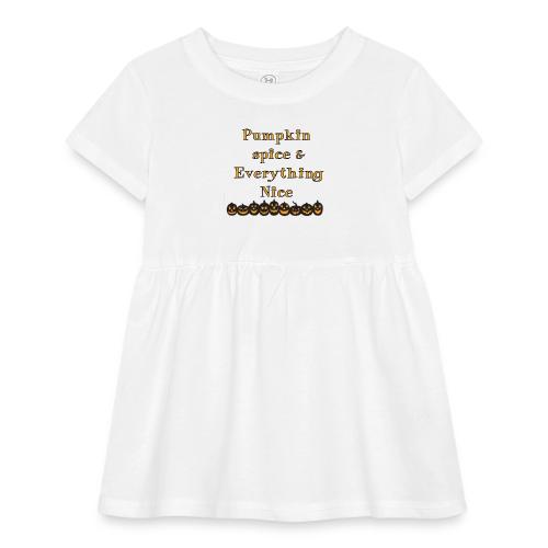 Pumpkin spice& everything nice - Infant Baby Rib Dress