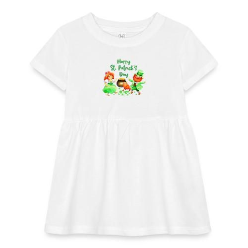 St Patrik's Day - Infant Baby Rib Dress