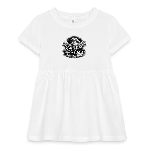 Stay Wild Moon Child - Infant Baby Rib Dress