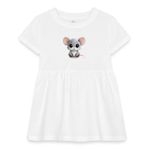 Baby Mouse: Little Grey Explorer - Infant Baby Rib Dress